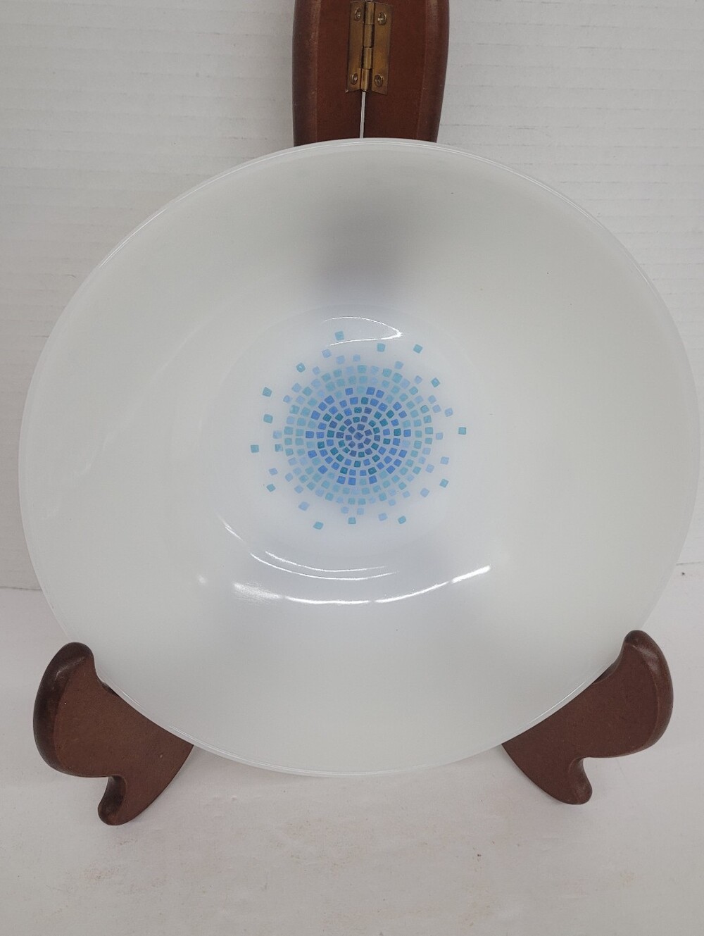 Fire King 8" Milk Glass Serving Bowl